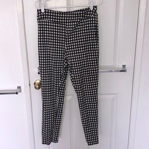 Black/ white work pants